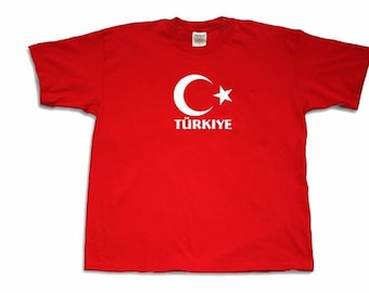 Turkey T-shirt, Türkiye Cumhuriyeti Shirt,  International Country, Turkish Tee Shirt