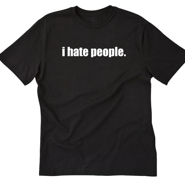 I Hate People - Etsy