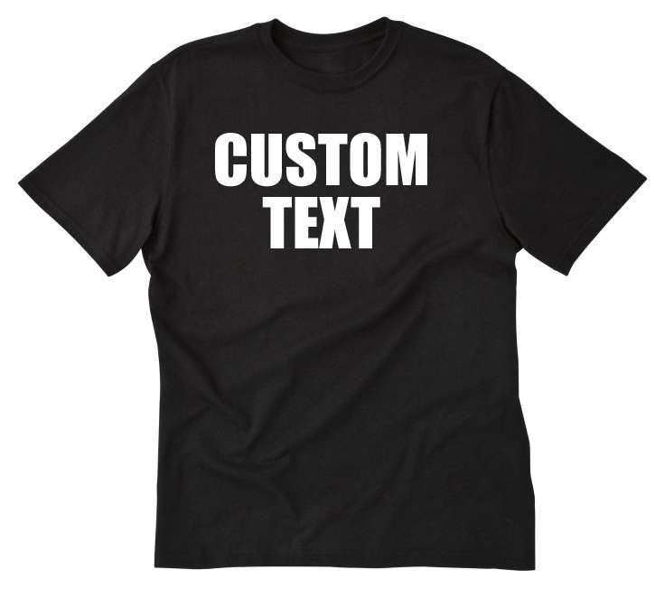 customized tee