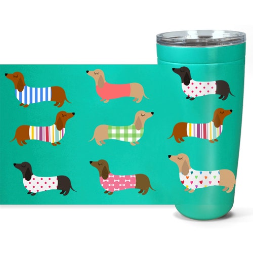 Dachshund Love Nail Art Dachshund Nail Art Dachshund Nail Etsy