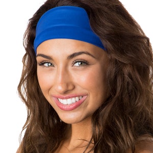 Hipsy CREATE YOUR OWN Adjustable Wide Petite & Plus Size Basic Spandex Xflex Headband Custom Gift 2, 3, 5 Packs for Women and Girls image 10