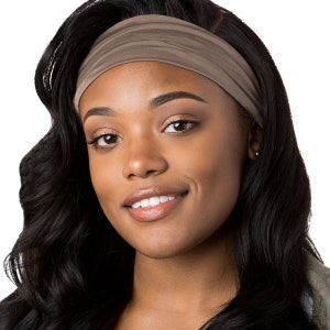 Hipsy CREATE YOUR OWN Adjustable Wide Petite & Plus Size Basic Spandex Xflex Headband Custom Gift 2, 3, 5 Packs for Women and Girls image 8