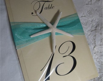 Private Listing for idoo2muuvfr Beach Table Numbers - Wedding Table Numbers - Elegant Coastal - Starfish Table Number - Beach Table Numbers