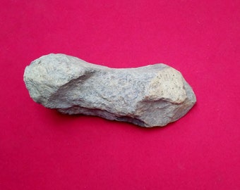 North Carolina. Authentic large Indian hand axe arrowhead artifact found in Harnett County
