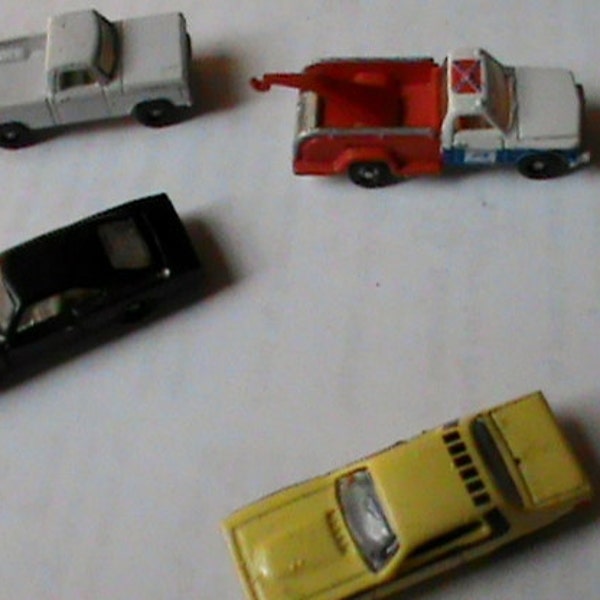 Tiny Dukes Of Hazard die cast car lot 1/144th scale