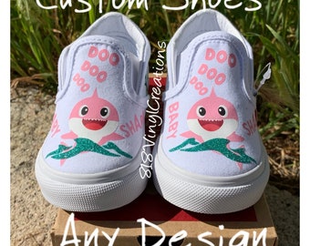 baby shark vans etsy