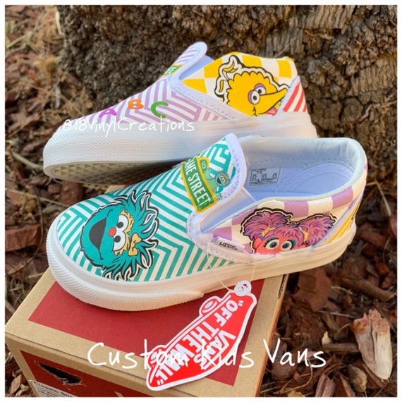 sesame street vans shoes