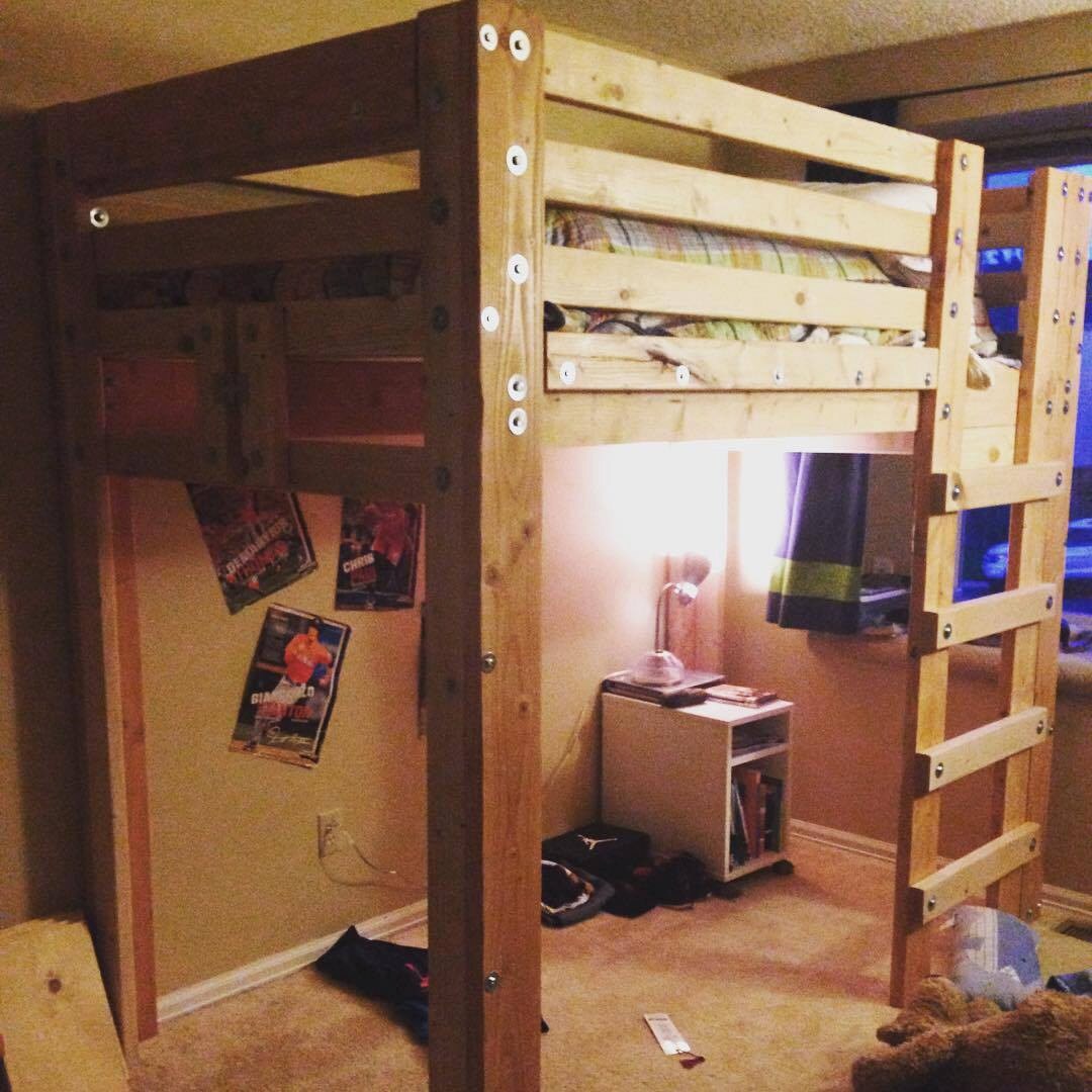 Twin Loft Bed Plans Etsy