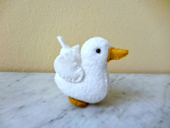 small duck stuffed animal