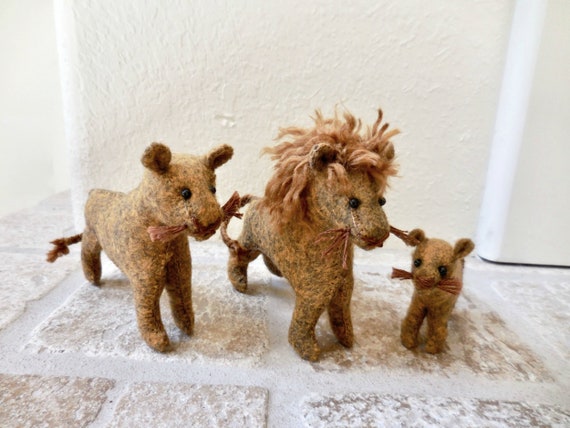stuffed baby lion