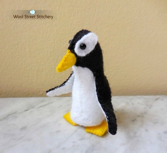 small stuffed penguin