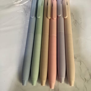 Gel Pens with Colored Ink, Bible pens, Smooth Writing Gel Pens for Journaling, Colored Ink for Everyday Writing, Kawaii Stationery
