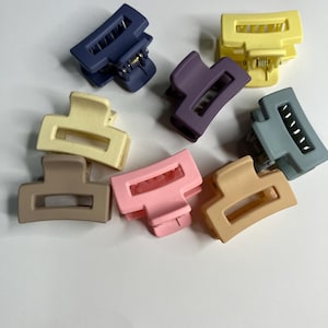 Mini Hair Claw Clips, set of mini hair claw clips, tiny claw clips for hair, cute mini claw clips, Everyday hair Accessories,