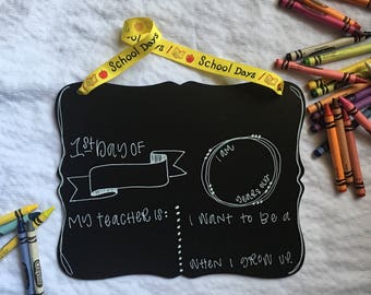 1st day of school chalkboard, 1st day of school sign, first day of school chalkboard, first day kf school sign, back to school chalkboard si