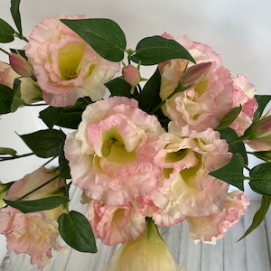 Silk lisianthus in pink