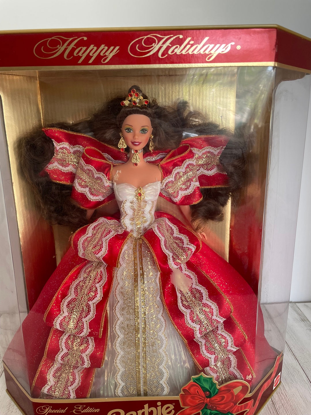 Rare 1997 Happy Holidays Barbie - Etsy