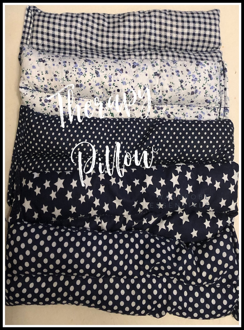 Lavender Therapy Pillow Neck and Shoulder Heated Pillow Heat image 0