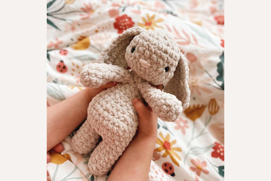 Luna Mini Bunny Crochet Pattern: Beginner Crochet Animal Pattern, Bunny ...
