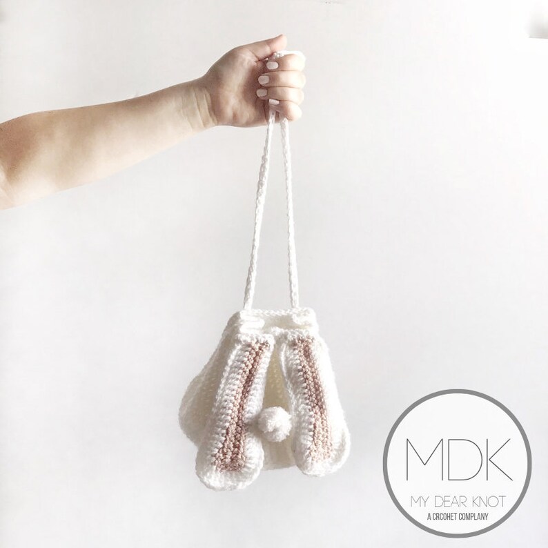 CROCHET PATTERN Bunny Bag Crochet Pattern Easter Bunny Etsy