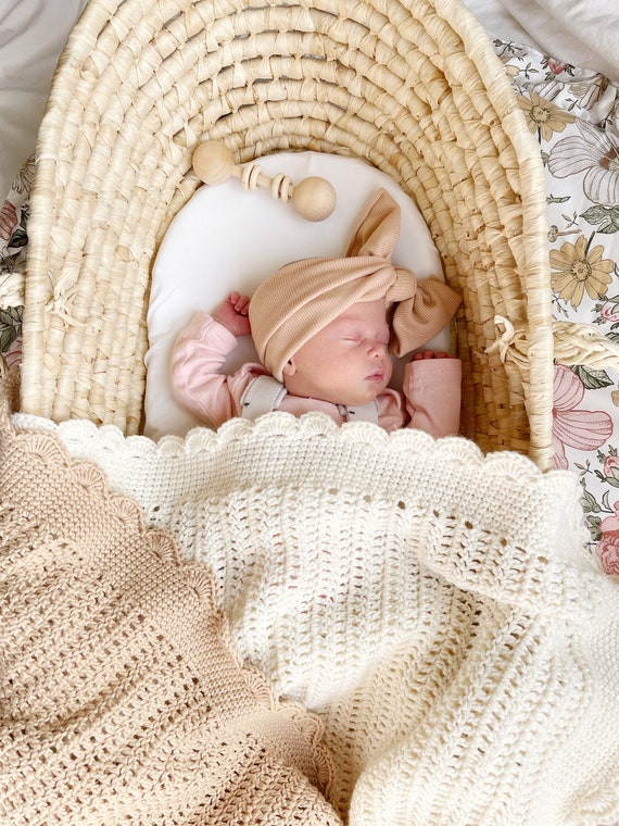 Etsy crochet baby blanket sale