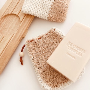 Crochet Pattern: Crochet Soap Saver Pouch, Crochet Soap Saver Pattern, Soap Saver, Body Scrubber, Crochet Bathroom Decor