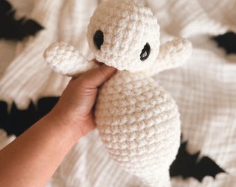 Gespenst Häkelanleitung | Amigurumi Halloween-Geist | Gruseliges Halloween Häkelanleitungen