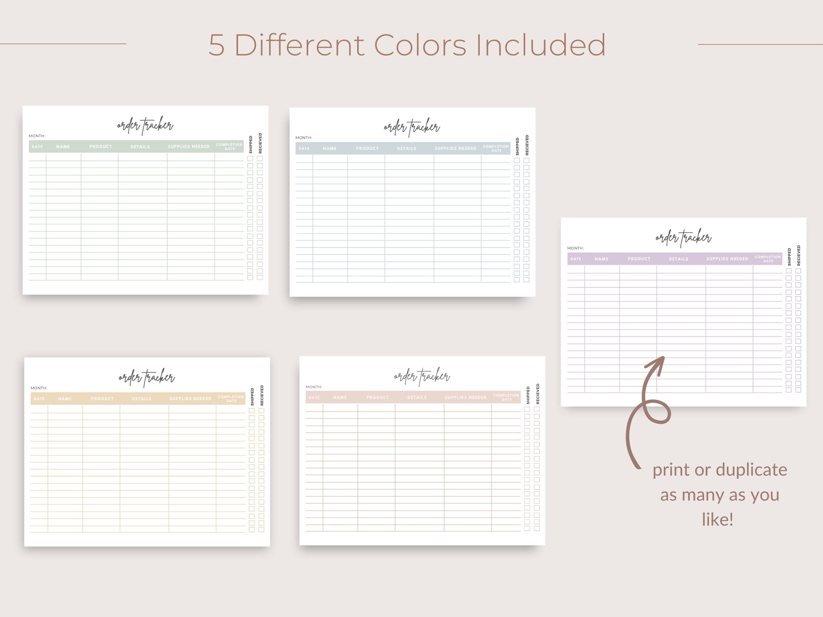 Order Tracker, Product Order Tracker, Inventory Tracker, Market Order ...
