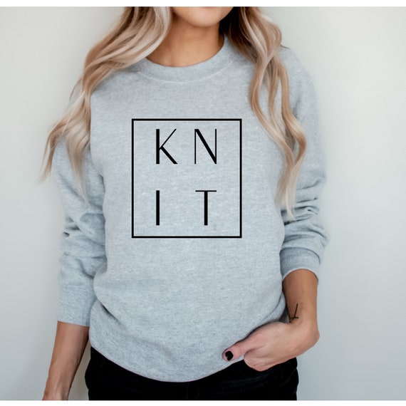 Knitter Sweatshirt / Knitters Gift