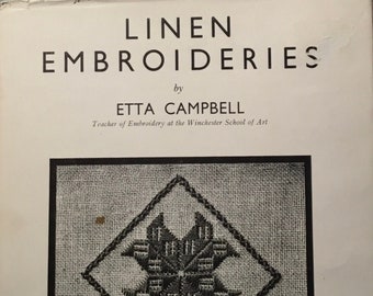 Linen Embroideries by Etta Campbell, 1947