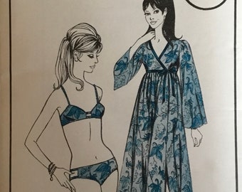Vintage Woman’s Realm Wrapover and Bikini Special Sewing Pattern no. L.265 - Bust 34”