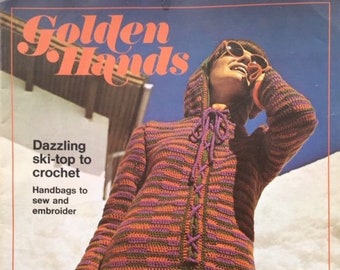 Vintage 1972 Golden Hands Knitting, Embroidery & Sewing Patterns - Part 69 /. Vol. 5