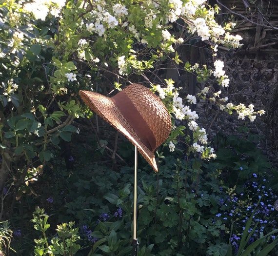 Vintage Child’s Straw Hat - 50cm - image 1