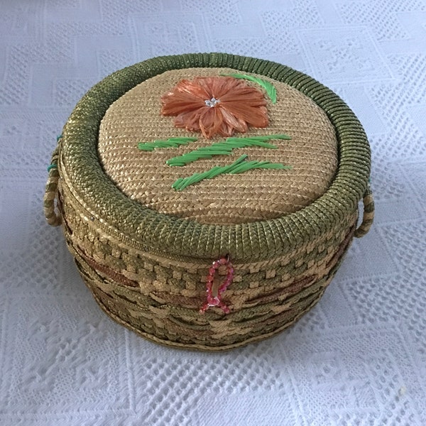 Vintage Sewing Basket