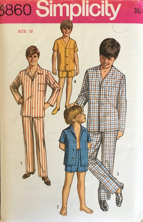 Boy pajamas size 12 sale