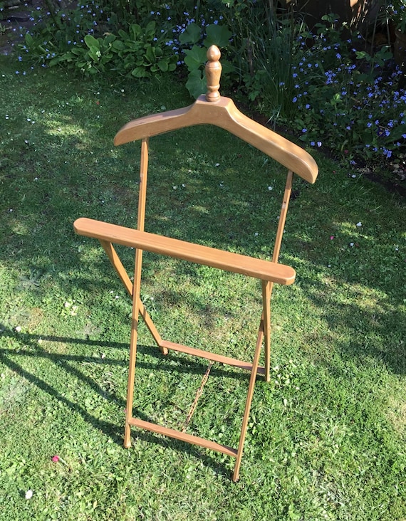 Vintage Folding Valet Stand Etsy