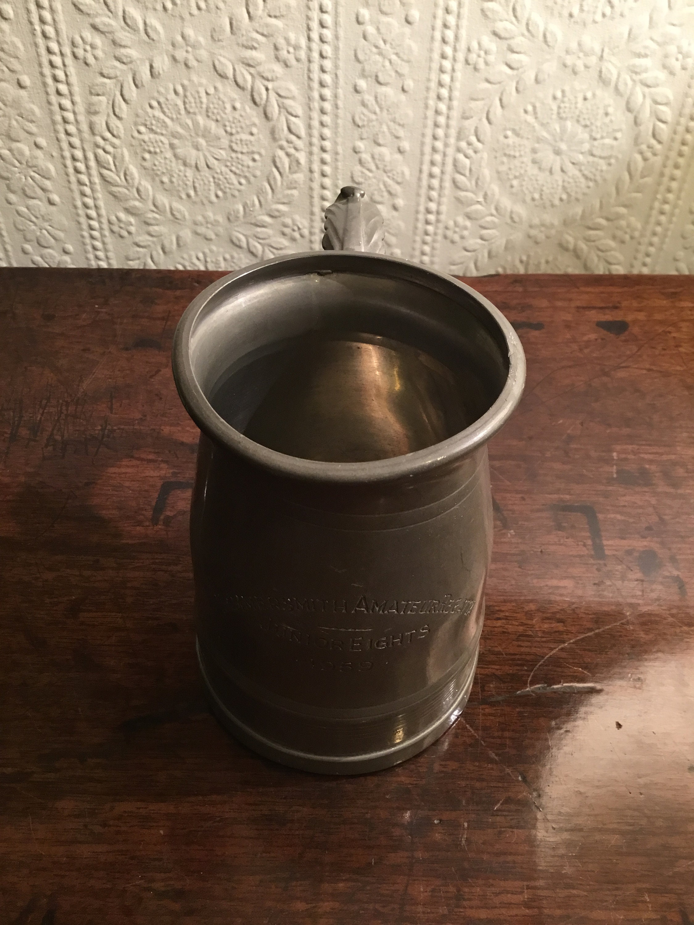Vintage 1959 English Pewter Hammersmith Amateur Regatta Junior Etsy