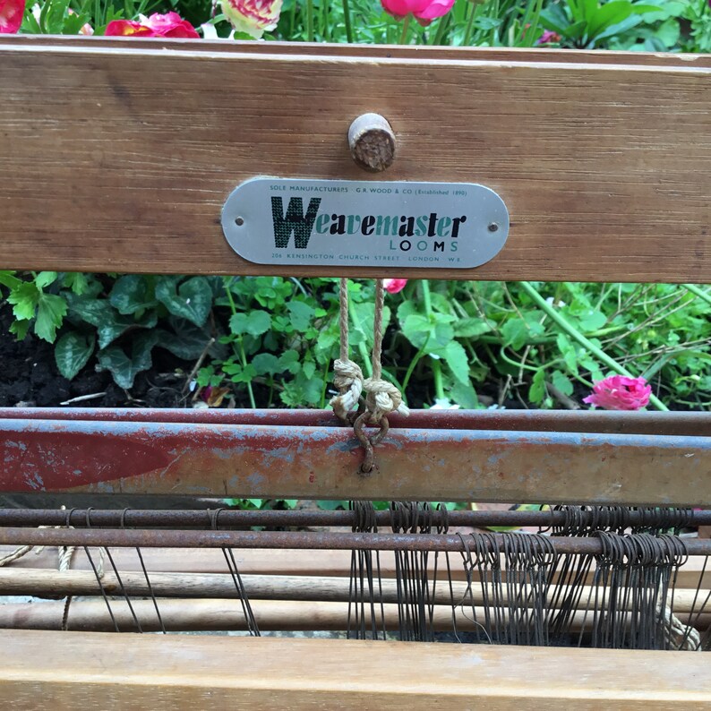 Vintage Weavemaster Table Top Loom Etsy