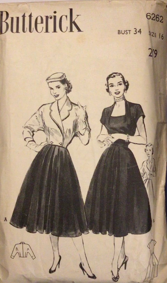 Butterick Jacket-dress Ensemble: Spencer Jacket Sewing Pattern No 