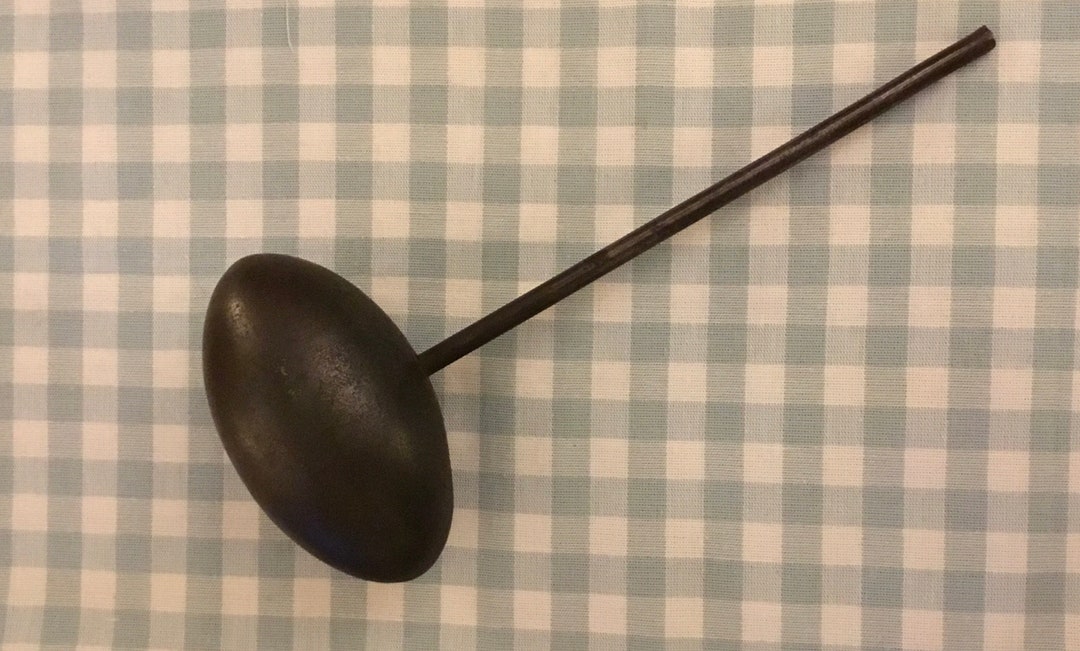 Large Vintage Egg Iron Etsy