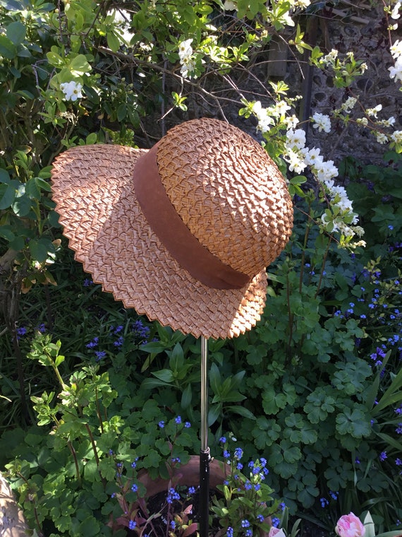 Vintage Child’s Straw Hat - 50cm - image 3