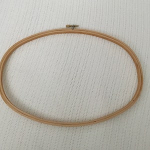 Oval Embroidery Hoop - Circumference 86cm