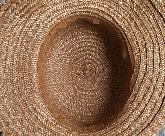 Vintage Child’s Straw Hat - 50cm - image 7