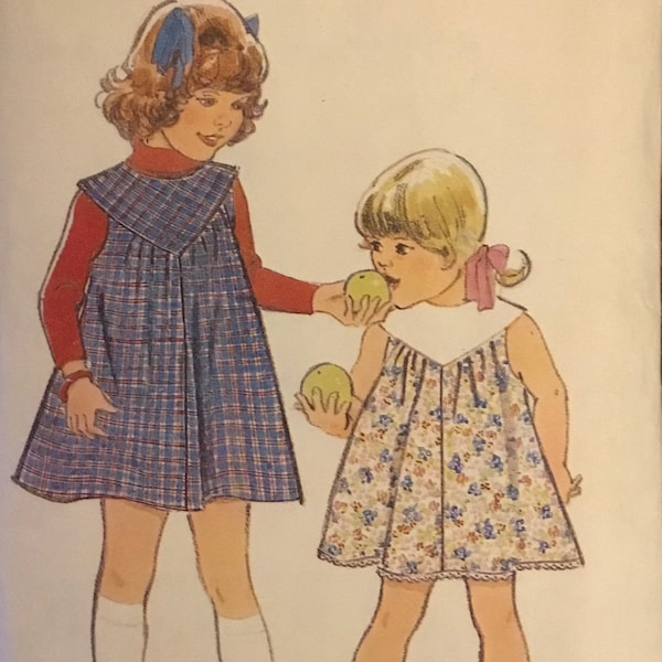Maudella New Look Child’s Dress Sewing Pattern no. 6097 - Sizes 2/3 & 3/4 / Chest 53cm- 58cm