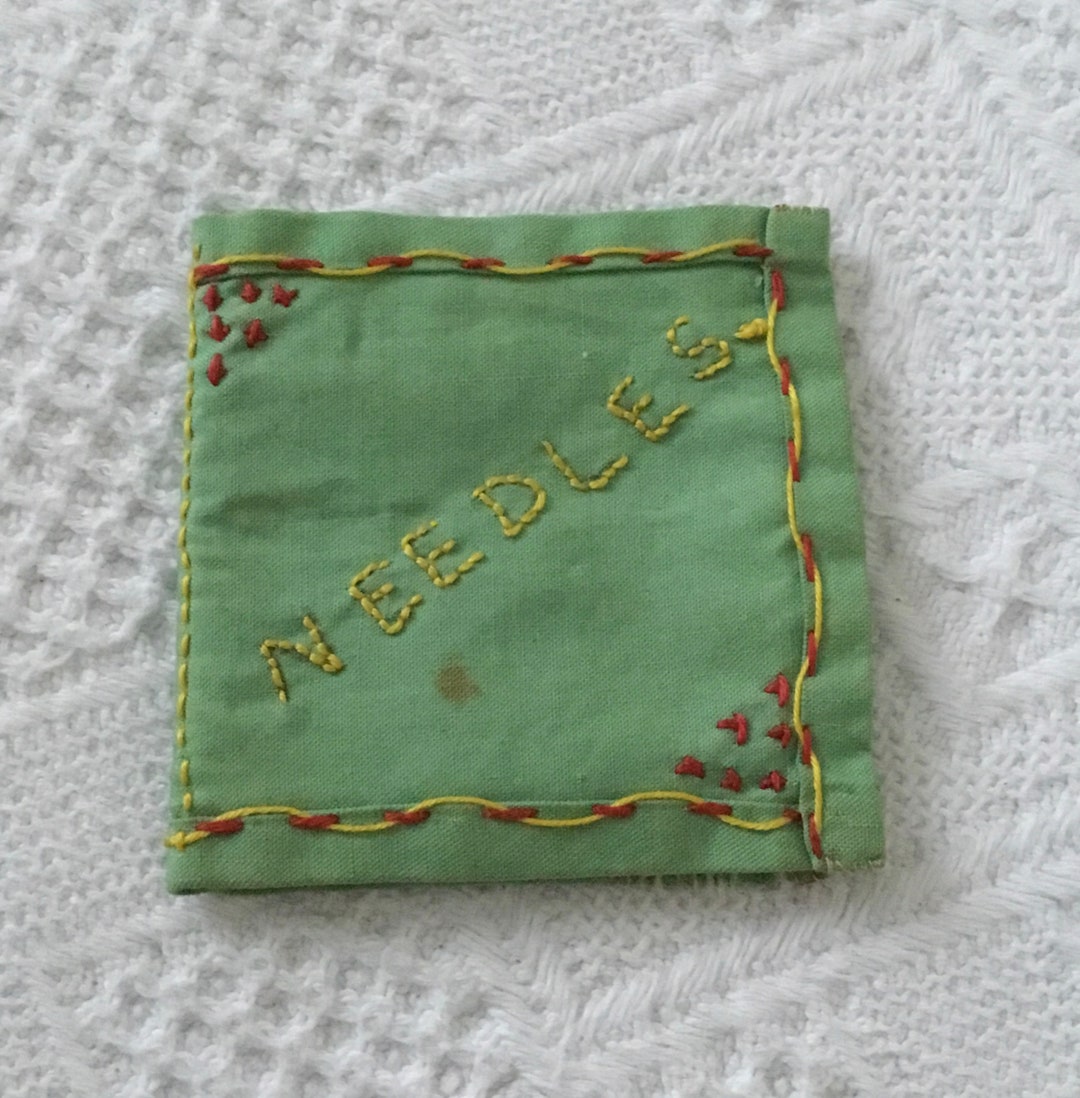Vintage Needle Book - Etsy