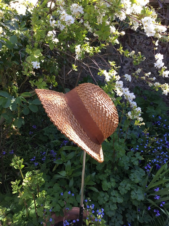 Vintage Child’s Straw Hat - 50cm - image 2