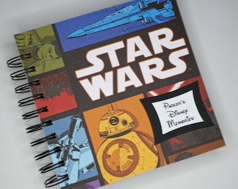 Disney Autograph Book Scrapbook Vacation Photo Album star wars