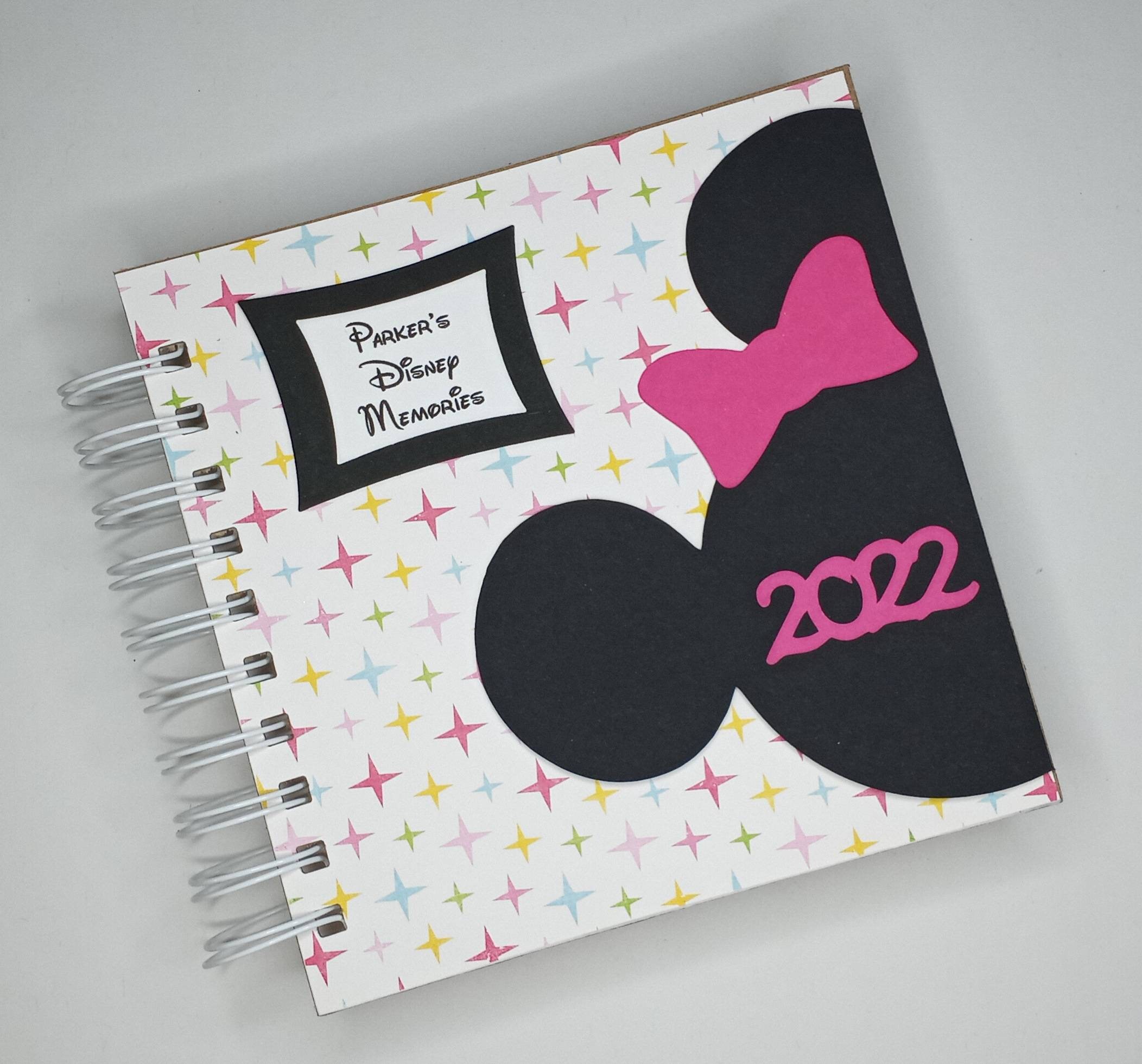New 2024 Disney Autograph Book My First Trip Girls Book Scrapbook  Personalized Photo Book 80 Pages 