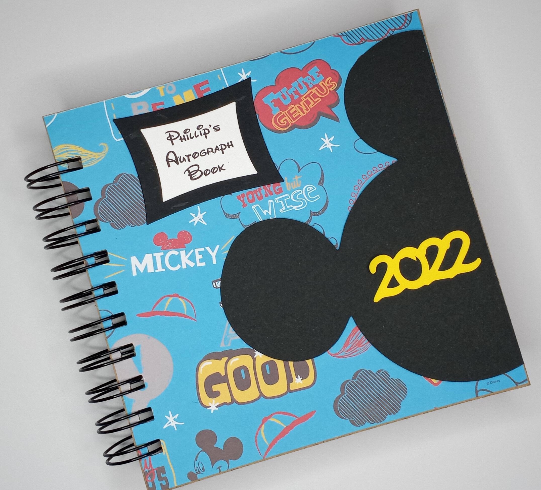Now for 2024 Disney Autograph Book 80 Pgs Lots of Dots Really Red