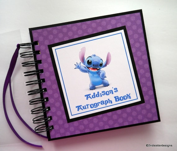 Disney Libro Para Autografos Original