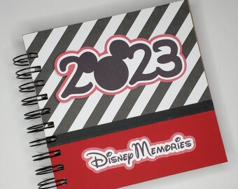 Now for 2024! Disney Memories Book Scrapbook  Autograph Book Vacation Photo Book